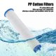 thumbnail image 5 of 5 Pcs 115*25cm Shower Head Filters PC PP Cotton Negative Ions Pressurized Handheld Bathroom Showering Filter Out-Sand Rust, 5 of 5