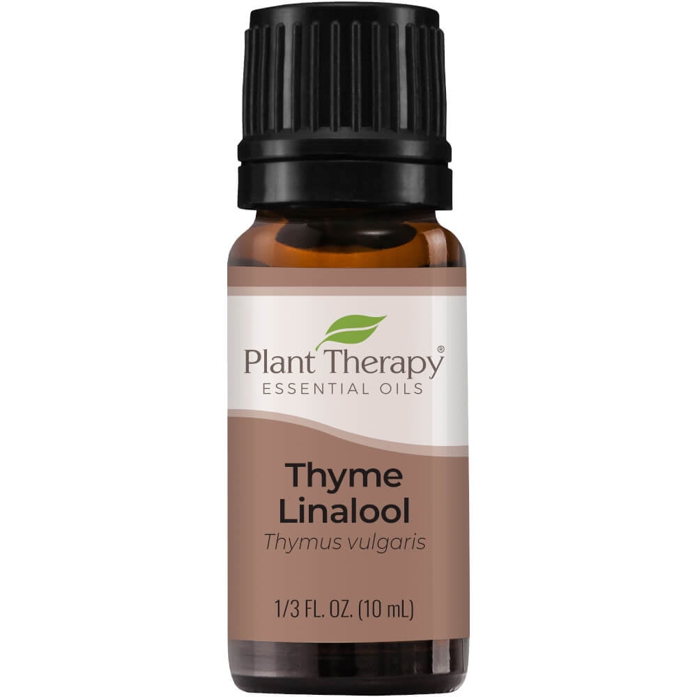 Plant Therapy Thyme Linalool Essential Oil 10 mL (1/3 oz) 100 Pure