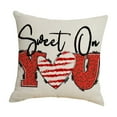 thumbnail image 2 of Fundas de almohada para el Día de San Valentín, funda protectora de almohada de 45cm x 45cm, decoraciones para el Día de San Valentín, cojín para la , estilo A Sunnimix Fundas de almohada, 2 of 8