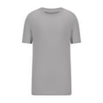 thumbnail image 4 of JINMGG Mens shirts short sleeve Classic Slim Shirt Casual Double Pocket Sports Bottom T-Shirts Top Tees Blouses, 4 of 5