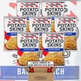 thumbnail image 2 of TGI Fridays Potato Skins Bacon Ranch Bundle Pack - 7 Individually Sealed Bags, Each 3 Ounces - Gluten-Free, Kosher - For Snacks, Lunches, Parties, Movie Nights - In Cornershop Confections Box, 2 of 3