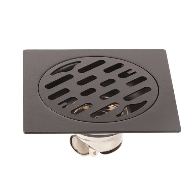 Desagüe de piso, desagüe de desechos de piso pesado de acero inoxidable engrosado Desagües de piso Diseño de clase mundial