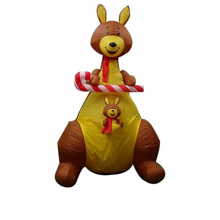 Holiday Living 10-ft Lighted Frosted Christmas Inflatable