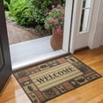 thumbnail image 2 of Bear Rugs Tribal Doormat Non-Slip Absorbent Resist Dirt Front Door Mat Machine Washable Welcome Mats Outdoor Inside Floor Rugs for Entryway 30" X 17", 2 of 6