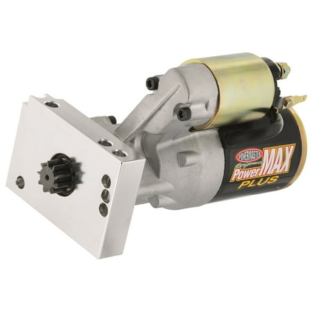 Powermaster 9000 PowerMax Plus Starter; Standard; 153/168 Tooth Flywheel; 180 ft./lb. Torque; 14:1 Compression Ratio; 3.7-1 Gear Reduction; Straight Mount;