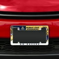 thumbnail image 2 of Rico Industries College Murray State Racers 12" x 6" Chrome All Over Automotive License Plate Frame For Car/Truck/SUV, 2 of 4