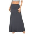 thumbnail image 1 of Jupe Trapèze Décontractée Froncée Extensible Taille Haute pour Femme Jupe Midi Évasée Jupes de Tennis pour Filles Jupes Plissées pour Femmes Grande Taille Table à Franges Soie Mini Froncée Femmes Latex Gris TG, 1 of 5