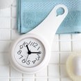 thumbnail image 4 of Moyic Reloj de pared de operación silenciosa Cronometraje preciso para pared Reloj de pared silencioso Estilo único y moderno blanco Type3 NO3, 4 of 6