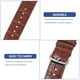 thumbnail image 3 of EeaseMX Correa de reloj universal de piel de vaca con estampado de cocodrilo de 22 mm, 3 of 8