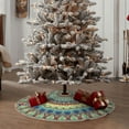 thumbnail image 4 of Sikiie Round Mandala1 Nativity Christmas Tree Skirt, Jesus Christian Winter Holiday Tree Mat Decoration(30-48IN)36", 4 of 6