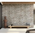 thumbnail image 5 of Surface Background Wallpaper Wall Mural - Beige Aesthetic Brick Wall, 5 of 5