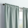 thumbnail image 5 of Eclipse Canova Thermaback Blackout 42 x 95 Window Curtain Panel in Blue River, 5 of 5