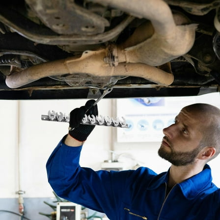 Hemoton 1 Set Of Drive Metric Flare Nut Wrench Metric Crowfoot Wrench Drive Metric Crowfoot Steel Flare Nut Wrench Thin Wrench Flexible Flare Nut Wrench Mechanics Crows Foot Wrench