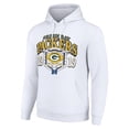 thumbnail image 2 of Men's Starter White Green Bay Packers 80s Retro Pullover Hoodie, 2 of 3