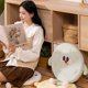 thumbnail image 4 of Almohada Galleta Redonda Galleta de Peluche Juguete Realista Comida Snack Asiento Cojín de Peluche Juguete Prop Regalo, 4 of 5