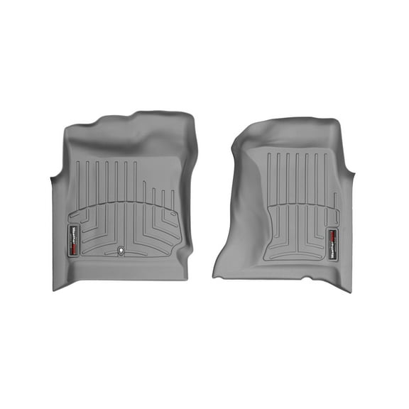 WeatherTech Custom Fit FloorLiners compatible with 2001-2003 Dodge Durango - 1st Row (Driver & Passenger), Grey