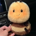 thumbnail image 4 of 3 Pcs Adorable Bee Plush Keychain - Soft Stuffed Animal Toy Pendant for Backpack Gift Home Decor Cute Collectible Travel Companion, 4 of 7