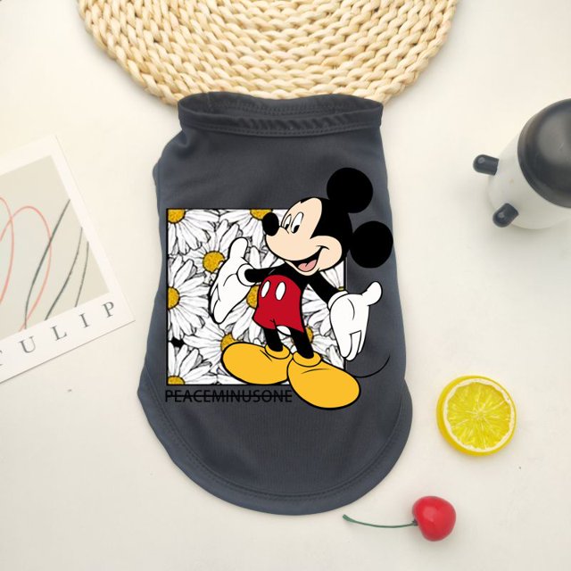 Chaleco Para Perros Nuevo Mini Mediano Grande Perro Algodón Mickey Minnie Tank Top Productos Para Mascotas Ropa Gao Jiahui unisex
