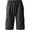 Charcoal, variant on Men's Casual Loose Fit Fleece Cargo Sweat Shorts with Elastic Deawstring