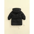 thumbnail image 3 of Diconna Baby Winter Hooded Jacket with Long Version Single-Breasted, 3 of 8