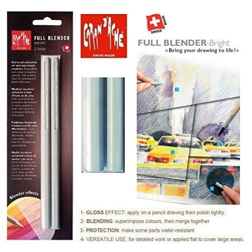 CREATIVE ART MATERIALS Caran D'ache Full Blender Bright 2/Pack (902.