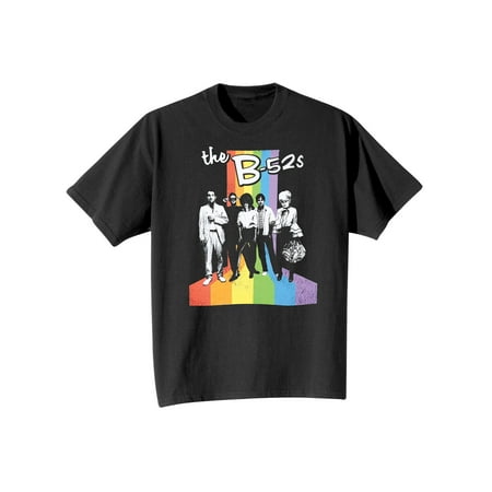 Hi Fi Entertainment Men's The B-52S T-Shirt - 16 Dances Album Cover, Black (Best Hi Fi Albums)