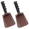 thumbnail image 1 of OFFIGAM 2 Pcs Clochettes en Métal Clochette Vache pour Matchs de Football Brun Style Classique, 1 of 8