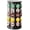 Black, variant on K Cup Holder, Coffee Pod Carousel Organizer K Cup Stand, Compatible with 40 Keurig K-Cup Pods, Large Compacity Coffee Capsule Holder, Home or Office Kitchen Counter Organize(Black)