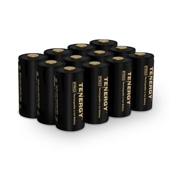 Tenergy 12 Pack Premium High Capacity Rechargeable Batteries Arlo Certified Li-ion 3.7V 750mAh