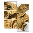 thumbnail image 3 of Bermuda Short Hombre Casual Playa Suelto Cargo Bolsas, 3 of 4