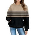 thumbnail image 5 of Mercatoo Long Sleeve Sweatshirt for Kids Boys Girls Hooded Printed Warm Tops Fall Casual 𝗣reppy Pullover with Pocket, 5 of 7