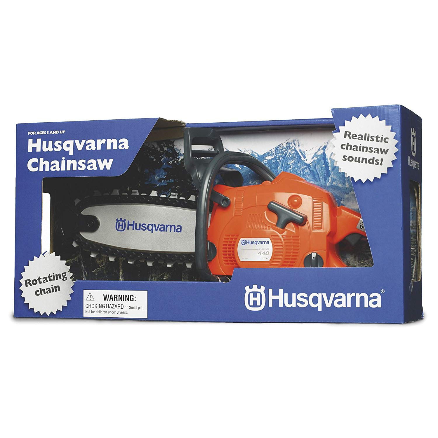 Husqvarna 522771104 Kids Plastic Toy Chainsaw Orange Ship for sale online