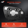 thumbnail image 5 of A-Premium Left Driver Side Non-Heated Mirror Glass with Backing Plate - Compatible with Toyota Camry 2012 2013 2014, Exterior Side View Flat Mirror, 5 of 5