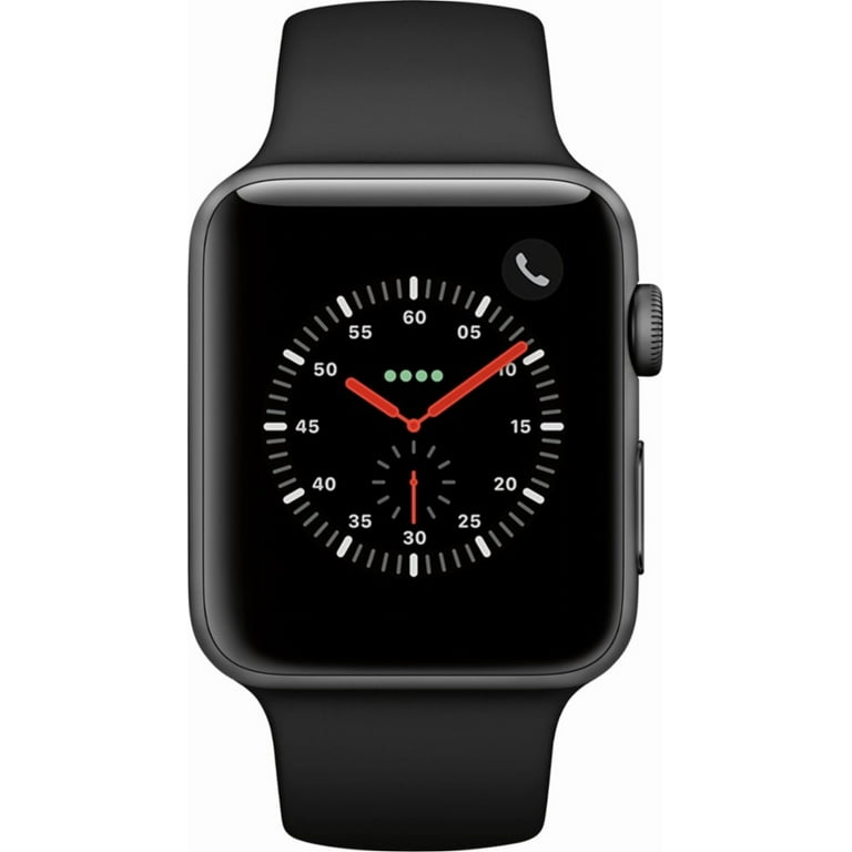 Restored Apple Watch Series 3 (GPS+ Cellular) 42mm Space Gray
