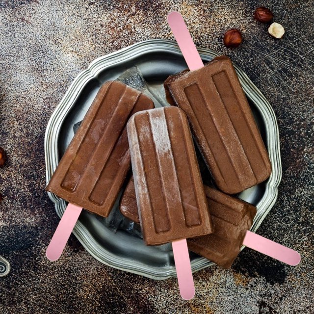 IFANLANDOR 50 Pcs Diy Acrylic Ice Cream Sticks Popsicle Sticks For Cake Pops And Dessert Crafting For Diy Projects