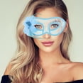 thumbnail image 5 of Unique Bargains 1 Pc Floral Lace Half Face Party Mask for Masquerade Party Blue, 5 of 5