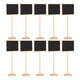 thumbnail image 1 of Mini Notas De Pizarra De Alta , Notas De Etiquetas De Pizarra, Soporte Desmontable De 10 Piezas Para Números De Escritorio, Tarjetas De Lugar De Mesa De Navidad, Carteles, 1 of 7