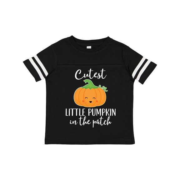 Inktastic Halloween Cutest Little Pumpkin in the Patch Boys or Girls Toddler T-Shirt