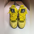 thumbnail image 2 of Nike Air Jordan 4 Rétro "Lightning" Jaune 2021 Taille Homme 10 CT8527-700, 2 of 5