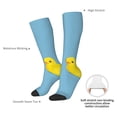 thumbnail image 4 of Hirioo Cute Ducky for Adult Stockings Breathable Sock Non-Pilling,Contrasting Color Design, 4 of 6