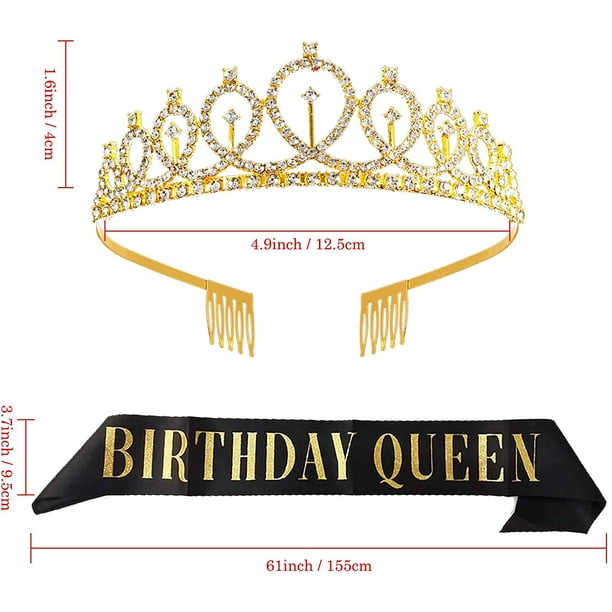 Acheter Accessoires de décoration de fête d'anniversaire, couronne