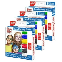 The Pencil Grip TPG633-3 The Pencil Grip Face Stix Face Painting Sticks - 3 Each