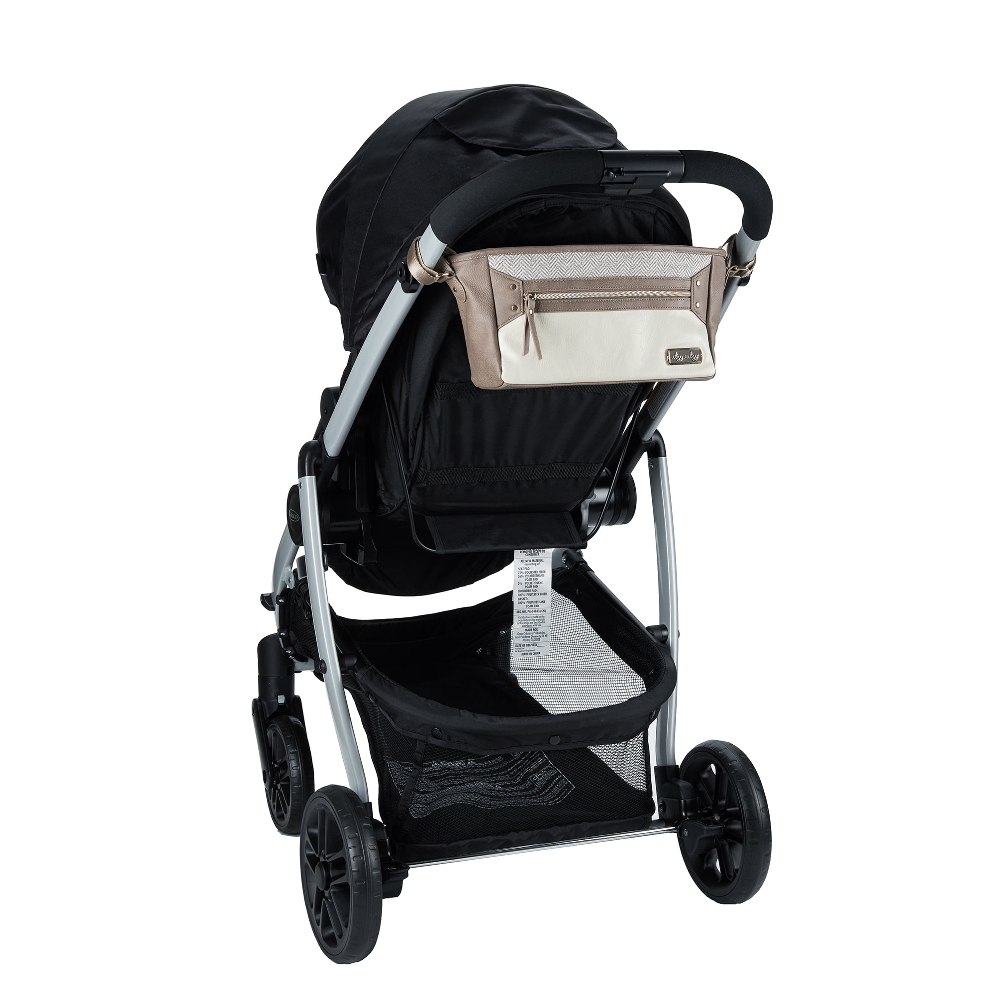 Itzy Ritzy Stroller Caddy - Vanilla Latte