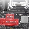 thumbnail image 3 of X99M-G MainBoard 4 DDR4 Computadoras de escritorio Soporte de placa base LGA2011-3 V3 / V4 SATA2.0 3.0 Tmvgtek Para estrenar, 3 of 5