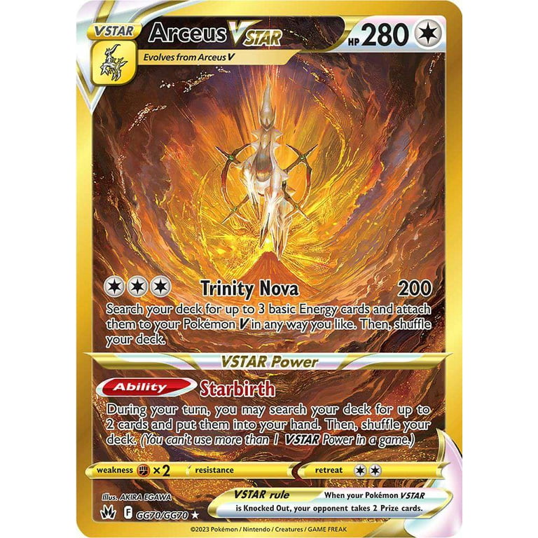 The Cards Of Pokémon TCG: Crown Zenith Part 80: Arceus VSTAR Gold