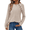 01-apricot, variant on Zeagoo Womens Long Sleeve T-shirts Casual Fall Tunic Tops Work Fashion Cute Sweaters Button Design