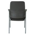 thumbnail image 4 of Office Star Products High Back Guest Chair Titanium Frame, 4 of 6
