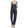 thumbnail image 1 of Feinuhan Salopette en Denim Vintage pour Femme, Indigo, XX-Grand, 1 of 5
