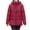 Red, variant on Wancir Womens Zipper Hooded Puffer Jacket Long Sleeve Winter Warm Down Coats with Pockets