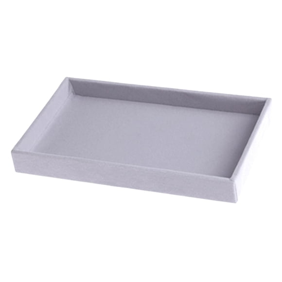 Stackable Jewelry Tray, High-Capacity Jewelry Drawer Dresser Storage Organizer StyleA-Empty Tray
